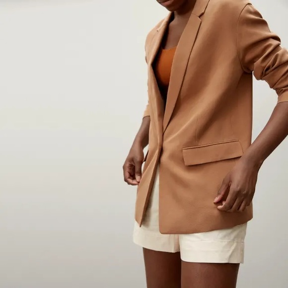 Everlane Easy Blazer in Toasted Coconut 00 - Picture 2 of 5